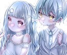 俺今すぐ可愛い”をお届け！イラスト即実納品します 色んな系統のイラストをお任せ下さい イメージ1