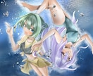 キャラデザやサムネなどの女の子のイラストを制作ます アニメ調や厚塗りでのイラストを制作いたします イメージ2