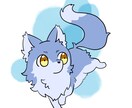 動物のイラスト作成します アイコン等に使える、アニメタッチの動物イラストを作成します。 イメージ2