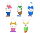親しみやすいイラスト描きます 表情を重点的に描きます。思入れのある表情と色を教えて下さい。 イメージ7