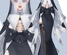 VTuberやIRIAMの立ち絵を制作します 中性的！美しい！かわいい！かっこいい！アナタの理想を形に イメージ7