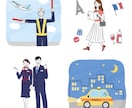 商用OK！シンプルでかわいいイラスト描きます 雑誌•企業Webサイトの実績アリ！様々な用途のイラストに対応 イメージ7