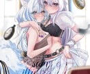 最短3日！目を惹く魅力的なイラスト描きます アイコンやヘッダー・サムネイル、個人鑑賞用にもどうぞ！ イメージ3