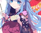 背景つき1枚絵の制作を承ります キャラクターイラストをお描きします。 イメージ1