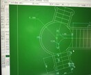 簡単な手書きの図面をCAD図面作成します JWCADを使い作成します！！ イメージ1