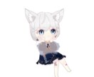 待機画面作ります 配信前の待機画面で動くミニキャラ描きます。 イメージ1