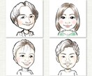 特徴を捉えたふんわりデジタル似顔絵を素早く描きます 商用利用OK！短納期＆修正無制限◎プロ似顔絵師が対応 イメージ7