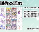 企業様実績あり.ᐟ.ᐟ配信用のスタンプを作成します ラフは2案作成します。Twitch、YouTubeなど イメージ3