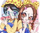 商用OK❗POPなイラスト描かせて頂きます 可愛い系からクール系まで描きます♪ イメージ2