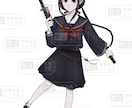 TRPG用立ち絵を描けます アニメ風作画で女の子からおじさんまで描きます イメージ5