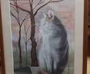 鳥、犬、猫などの動物を描きます 日本画のように描くのが得意です。 イメージ1