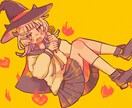 ポップなキャライラストお描きします ボカロ曲や歌ってみた、SNSアイコンなどに！ イメージ9
