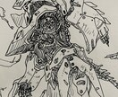 昔のロボットアニメが好きなので、がんばります ロボットデザインも得意ですが、キャラクターも描けます‼️ イメージ3