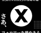X（Twitter）のフォロワー500人増やします Xのフォロワーを500人増やします。 イメージ1