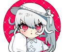 SNS用デフォルメキャラクターアイコン描きます 大きな目で、もちもちとしたほっぺのキャラクター制作 イメージ2