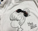 手描きでの人物のイラストを描きます マーカーや色鉛筆でのキャラクターを描いています！ イメージ2