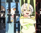 VTuber様向けのサムネイルを描き下ろします ポップでかわいいデフォルメが目立つ！ イメージ2