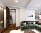 マンション・戸建てのインテリアコーディネートします 住まいの内装や家具を3Dパースを使ってコーディネートします◯ イメージ2