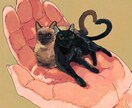 手のりサイズのペット似顔絵を作成します 大切なペットの思い出に！アイコンやプレゼントにピッタリ◎ イメージ5
