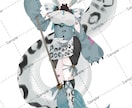 TRPG／配信用❢表情差分つき立ち絵制作します アイデアからOK❢❢雰囲気重視の立ち絵制作します❢ イメージ2