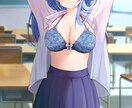 可愛いイラストを描きます アイコン、一枚絵、立ち絵、キャラデザイン等柔軟に対応します！ イメージ7