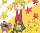 目を引くかわいいデフォルメイラスト作成します イメージ通りのイラストを作成できるよう協力致します！ イメージ3