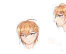 コテキャラ、イラスト(簡易)描きます 全体的にキラキラさせたい人にオススメ！可愛いキャラ描きます イメージ5
