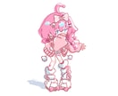 ゆるふわのイラスト描きます ゆるふわならお任せを！いろんなキャラクターをデフォルメに！ イメージ8