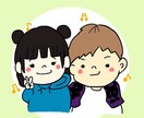 アイコン作成します 可愛い似顔絵もしくは固定キャラのアイコン作成します♡ イメージ2