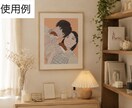 3枠まで格安♪お気に入りの写真をイラストにします ウェルカムボードやロック画面に♪プレゼントにも喜ばれます♡ イメージ5