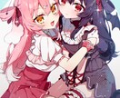 女の子の可愛いイラストお描きします アイコン、MVイラスト、サムネイルなど イメージ7