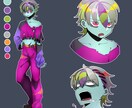 あなたのオリジナルキャラを形にさせて頂きます あなたの生み出すキャラクターのお手伝い！ イメージ3
