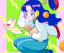 80年代風の、イラストを描きます レトロポップなイラストをお求めの方に！ イメージ4