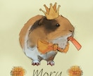 あたたかい絵柄で動物を描きます 好きな動物や愛しい家族の一員をイラストに イメージ1