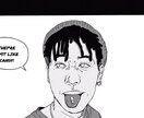 あなたの写真からお好きな作家のパロディを描きます 人とは違うオリジナルSNSアイコン イメージ1