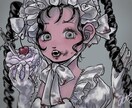 可愛いアイコンイラスト描きます 可愛さの中にほんのりダークさが香るイラストが得意です！ イメージ2