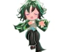 ミニキャラメインで描いてます ミニキャラから立ち絵まで、あなたの世界観をカタチに。 イメージ9