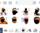 写真でLINEスタンプ作ります あなただけのLINEスタンプを作ります!15個で3000円! イメージ1
