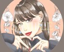 人物・背景・小物込みのアイコンパック描きます 大人かわいいイラストをアイコンやサムネイルに！ イメージ7