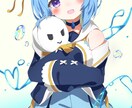 商用OK！透明感可愛いアニメ塗りイラストを描きます 背景付き一枚絵、キャラデザ、立ち絵などなんでもお任せ下さい！ イメージ7