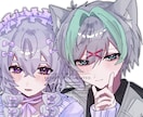 可愛いアイコンイラスト作成します 透明感のあるイラストが得意です♪男性イラストも⭕️ イメージ2