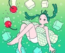 ポップでかわいい人物・動物イラストを制作いたします 挿絵・動画・グッズなどオリジナルイラストで個性を出したい方へ イメージ4