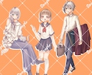 TRPG/コテキャ/立ち絵イラスト制作します 柔らかで可愛いイラストで立ち絵制作しています！ イメージ2