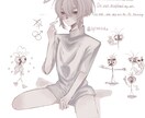 アイコンやMVのサムネイル、イラストを描きます クオリティ重視でレトロ系や雰囲気のあるイラストを提供します！ イメージ3