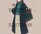 用途にあわせた人物イラスト描きます ‎✿差分作成、パーツ分け承ります‎✿ イメージ4