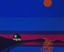 少し不気味なイラスト描きます liminal space風のイラストを描きます。 イメージ1
