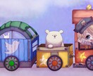 SNS用のアイコン、ヘッダー描きます デフォルメアイコン探しヘッダー探しサムネ探している人向けです イメージ6