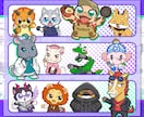 これで完璧！！こだわりオリジナルキャラ制作します ラフ修正無制限、商用利用可能！初めてでも安心サポート♪ イメージ5