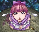 MV等に使用できる個性的なイラストを提供します 高品質かつ他にない絵柄とスタイルを自負しております。 イメージ4