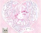 SNSアイコンイラストを制作します かわいい少女系・漫画風イラストに対応 イメージ5